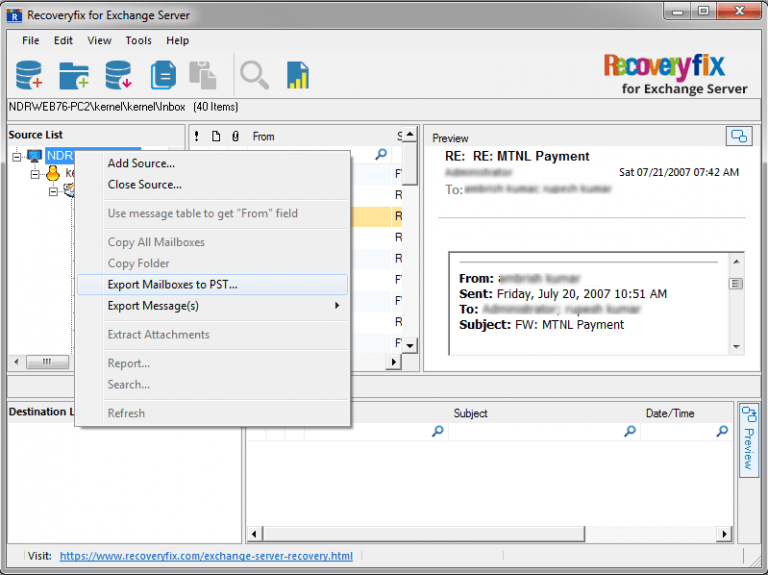 2 Simple Ways To Export EDB 2016 Mailboxes To PST