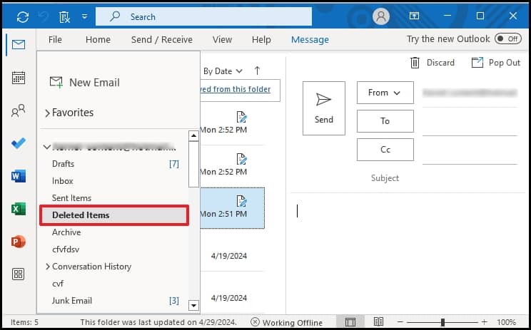 Repair and recover corrupt OST file data with OST Recovery tool