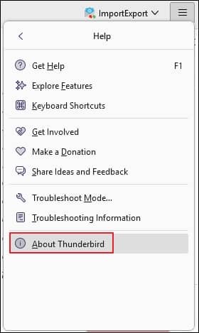 About Thunderebird