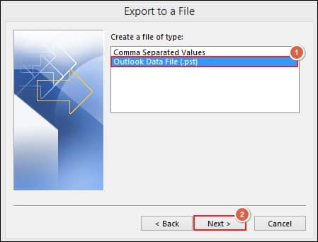 Export to a file