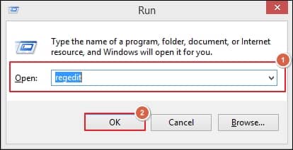 click on window with R