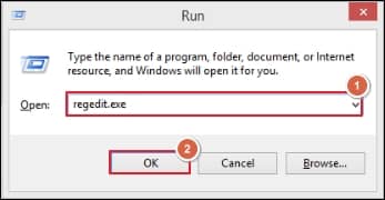 Press the Windows plus R keys to open the Run