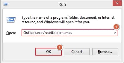 key will reset your folder names