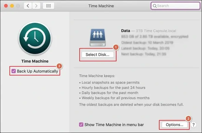 automate the Apple mail backup process