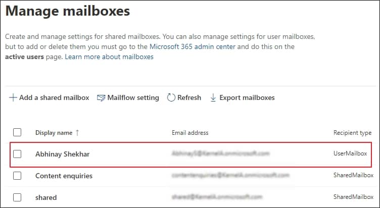 archive multiple user mailboxes