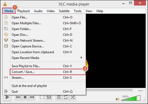 Launch the VLC media player