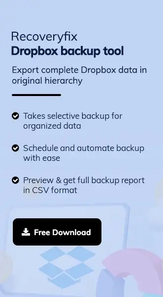 Recoveryfix Dropbox Backup Tool