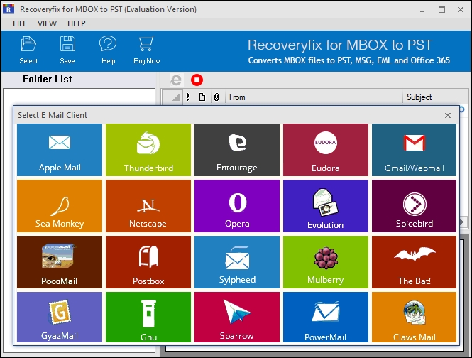 Recoveryfix for MBOX to PST