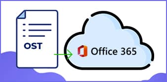 import OST files to Office 365