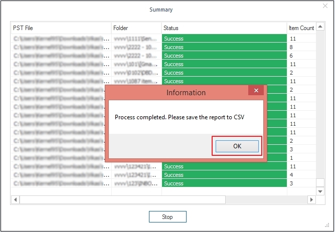 Migration process is completed