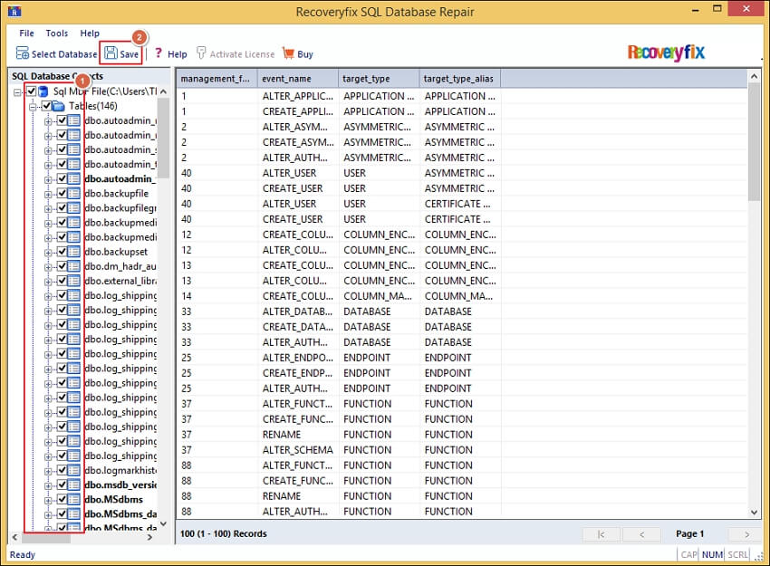 Select SQL Database