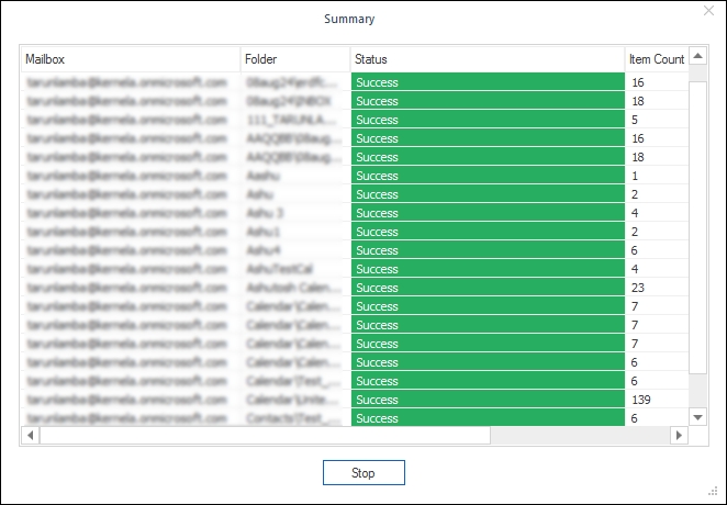 migration process completed