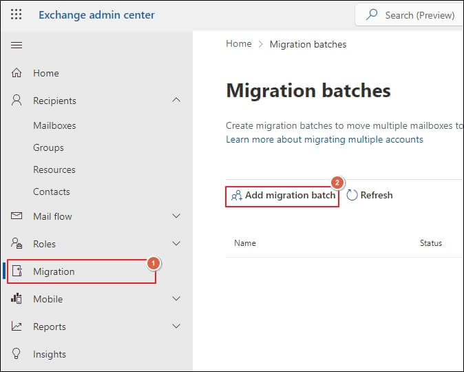 Add migration batch