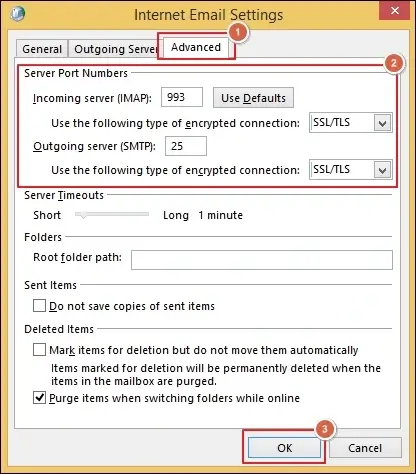 Fill in Server Port Numbers